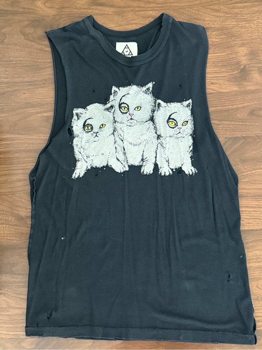 UNIF 666 Satanic Cats Muscle Shirt